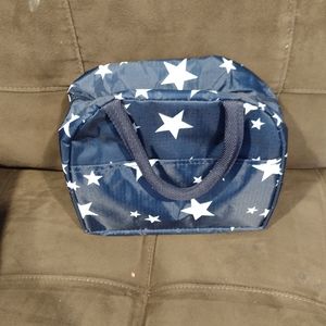 Insulated Lunch Box Covered With Stars
